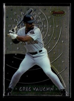 1997 Bowman's Best #53 Greg Vaughn - Image 1 of 2