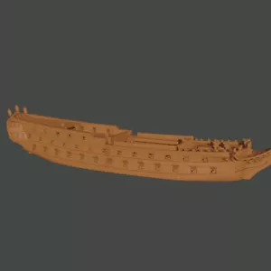 1/700th Dutch 68-gun Ship-of-the-Line, 1770s-1800s - Picture 1 of 1
