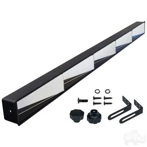 RHOX ACC-1000 5 Panel Rear View Mirror w/ Brackets for Golf Cart Universal - Bild 1 von 9