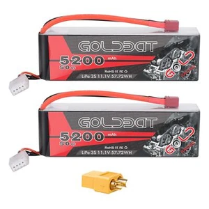 3S Lipo Battery 5200mah 11.1V 50C LiPo RC Battery Soft Case Pack with Deans P... - Picture 1 of 7
