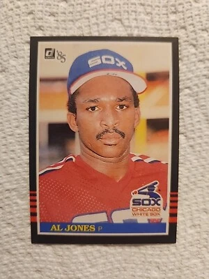 1985 Donruss - #404 Al Jones (RC) Chicago White Sox Rookie Baseball Card - Image 1 of 2