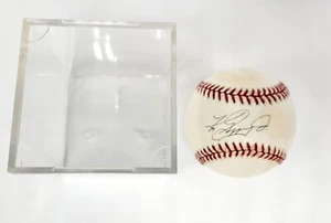 AUTÉNTICO AUTOGRAFIADO KEN GRIFFEY Jr. Béisbol con ESTUCHE OBAL SEATTLE MARINERS - Imagen 1 de 3