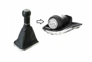 POMMEAU DE LEVIER DE VITESSE 6 VITESSE+SOUFFLET VW Golf IV 1997-2000 / - Imagen 1 de 1