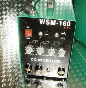 Inverter TIG WIG MMA WSM 160 Amp HF-Zün Schweißgerät Schweissgerät Hot Start - Bild 1 von 1