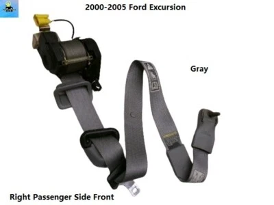 6C3Z78611B08AAA 00-05 Ford Excursion Right Front Seatbelt Seat Belt Retractor - Image 1 of 4