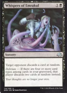 WHISPERS OF EMRAKUL 114/205 ELDRITCH MOON MTG MAGISCHE LP - Bild 1 von 1