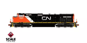 ScaleTrains N GE C44-9W Dash 9-44CW Canadian National CN #2603 DC SXT38686 - Foto 1 di 1