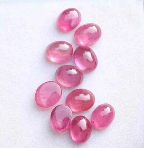 21.60 Ct Natural Oval Cabochon Top Collection Blood Red Ruby Loose GEMSTONE - Picture 1 of 2