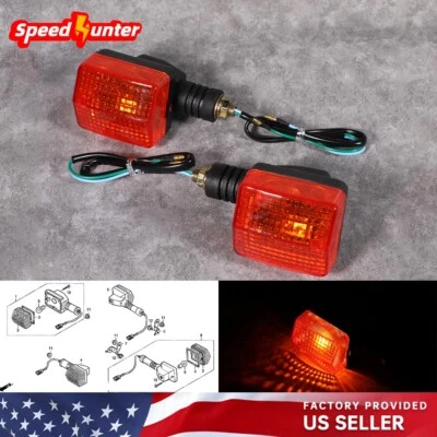 Turn Signal Light Indicator Lamp For HONDA XR250L CRF230L XR650L NPS50 Ruckus 50 - Image 1 of 4