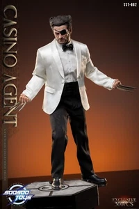 Soosootoys SST-082 1/6 Casino Agent Logan Sammlerstück Actionfigur Modell Spielzeug - Bild 1 von 19