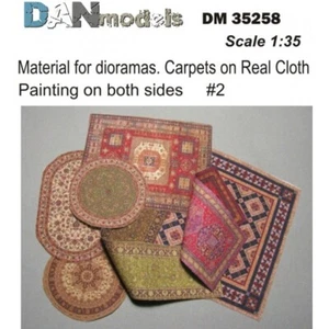 Material for Dioramas. Carpets on Real Cloth Dan Models 35258 Scale 1:35  - Picture 1 of 7