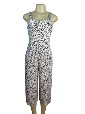 Mono Nordstrom Floral Sin Mangas Atado Niñas con Bolsillos Talla XL Foto 1 de 4