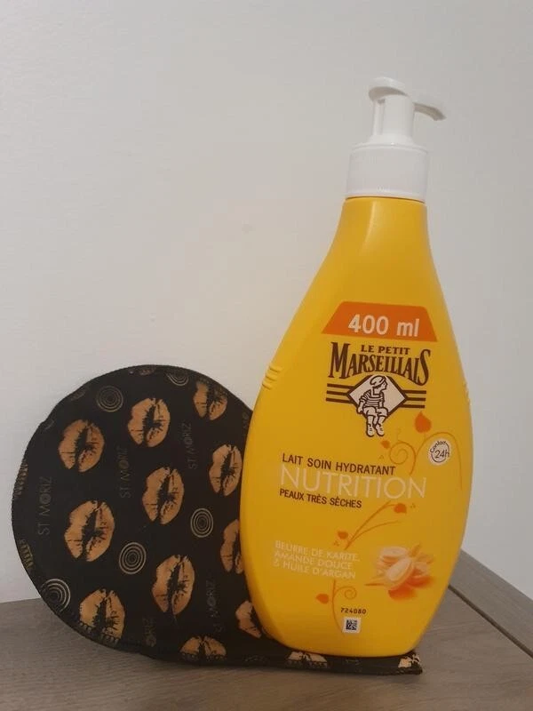 Lait Corps Hydratant Nutrition Karité & Argan LE PETIT MARSEILLAIS 400 ML - image 1 of 1