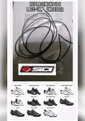Sidi sidi tecno 3 4 repair Lace Wire kit replacement shoe cord Sidi Aertis lace - Image 1 of 4