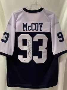 Gerald McCoy Autographed Signed XL Custom Cowboys Jersey - OK Hologram - Picture 1 of 6