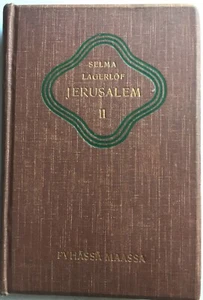 Vintage 1902 Jerusalem ll by Selma Lagerlof Published in Finland - Picture 1 of 8