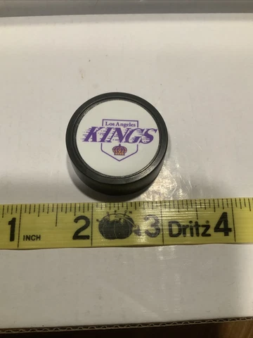 Vintage Los Angeles Kings Hockey Puck Magnet NHL Cover