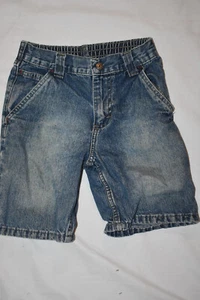 Vintage Wrangler Boy's Authentic Issue Carpenter Denim Shorts Size 7 Reg. - Picture 1 of 4
