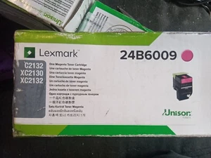 Genuine Lexmark 24B6009  Magenta Toner Cartridge - Picture 1 of 2