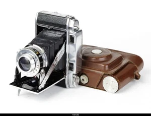 Entfernungsmesser 6x9 Balgen Telka III mit Objektiv Demaria Lapierre Sagitar 3,5/95mm - Bild 1 von 5