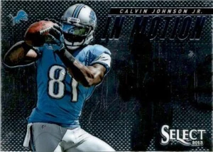 2013 Panini Select #20 Calvin Johnson In Motion - Picture 1 of 2