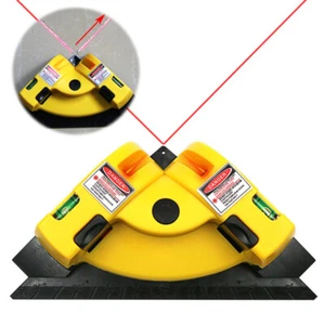 Laser Level Messgerät Professionelle Winkellehre 90 Grad Fliesenlegerwerkzeug - Bild 1 von 6
