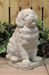 1437 Saint Bernard Newfoundland Mastiff Puppy Dog Latex Fiberglass Mold Concrete - Picture 1 of 8