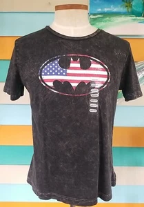Batman Americana Juniors XL Rustic, T Shirt T-shirt Camisa Top DC comics - Bild 1 von 9