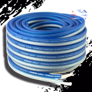 12 Gauge 100% Copper Marine Car Home Audio Speaker Cable Wire 25ft OFC AWG USA - Picture 1 of 6