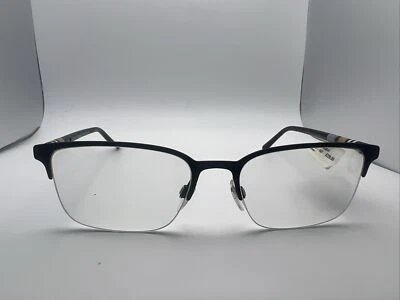 Marcos de media llanta Ital de goma negra Burberry B1323 1213 54/18-145 1022 Foto 1 de 4