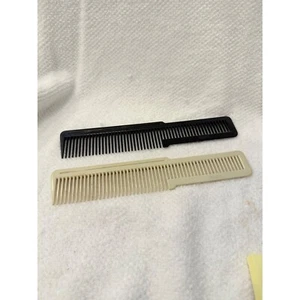 Juego de 2 peines de peinado WAHL, peinado de peluquero, 8" de largo - Imagen 1 de 4