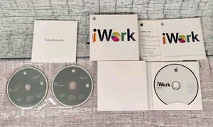 Apple MacBook Pro Mac OS X 10.6.4 & Application Install Discs ONLY w/ iWork Disc - Picture 1 of 15