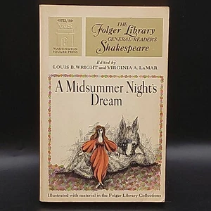 A Midsummer Night's Dream Shakespeare The Folger Library General Reader's PB - Picture 1 of 16