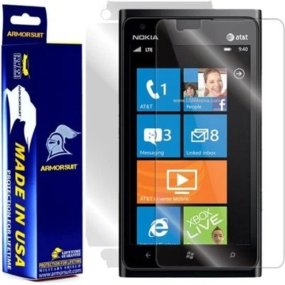 ArmorSuit MilitaryShield Nokia Lumia 900 Screen Protector + Full Body Skin USA - Image 1 of 4