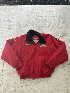 RARE NASCAR BASS PRO SHOP OFFICIAL PIT CREW JACKET RED XL - Picture 1 of 6