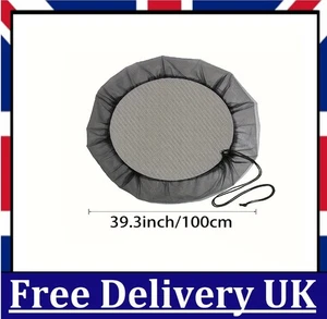 Rain Barrel Mesh Cover Water Butt Net Adjustable For Outdoor Rain Barrel Covers - Picture 1 of 7