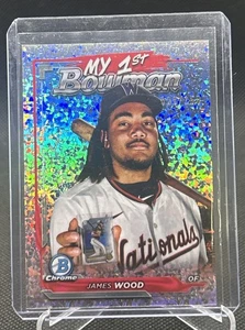 2024 Bowman Chrome My 1st Bowman Mini-Diamond Refractor #M1B-38 James Wood /150 - Bild 1 von 2