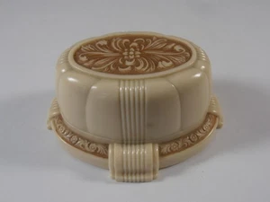 Vintage Antik Art Deco Zelluloid Ring Präsentationsbox Display Geschenk Verlobung - Bild 1 von 7