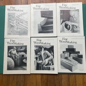 Vintage FINE WOODWORKING 1983 Complete Full Year Lot (6) - Good/Very Good - Foto 1 di 7