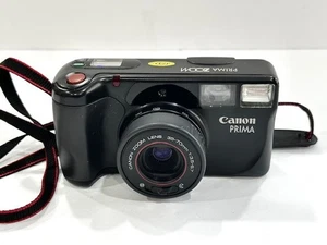 Canon Sure Shot Zoom Prima fotocamera pellicola 35 mm 35-70 mm made in Japan - Foto 1 di 17
