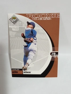 1999 Upper Deck UD Choice Rookie Class Carlos Guillen Mariners Gem Mint 2B #19 - Image 1 of 2