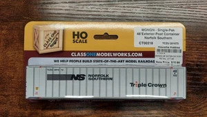 HO Scale Class One 48' Exterior Post Container Norfolk Southern #281673 - Picture 1 of 2