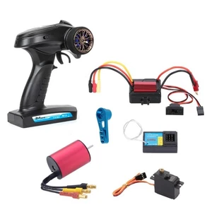 RC Car Remote Control&Brushless Motor ESC For WLtoys HSP A979 A959-B 1/16 1/18 - Picture 1 of 9