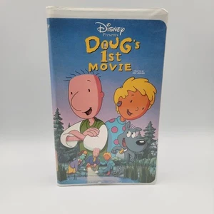 Doug's 1st Movie VHS 1999 Disney Clamshell - Foto 1 di 4