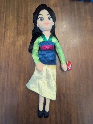Juguete de peluche TY 18" 2020 Beanie Buddy Mulan (Disney's Princess Mulan)  Foto 1 de 4