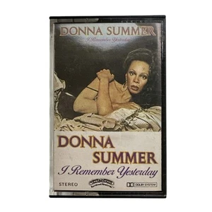 Vintage Cassette Donna Summer I Remember Yesterday 1977 Spain Release - Picture 1 of 9