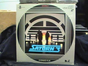 Saturn 3 1981 Laserdisc LD Kirk Douglas Farrah Fawcett Harvey Keitel Space Robot - Picture 1 of 23