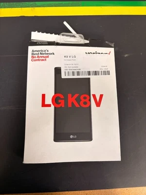LG K8V VS500PP 16GB Black Verizon Android Smartphone - Image 1 of 2