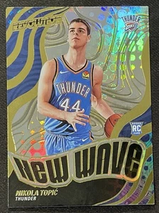 2024-25 Panini Revolution Nikola Topic New Wave RC #22 Thunder - Picture 1 of 2