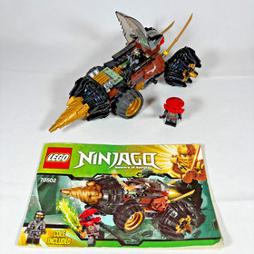 LEGO Ninjago 70502 Cole&rsquo;s Earth Driller Complete w/ Manual & Minifigs